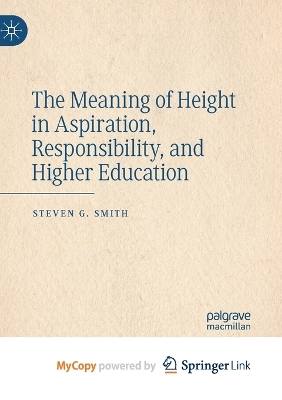 Meaning of Height in Aspiration, Responsibility, and Higher Education