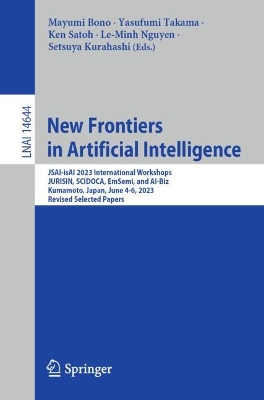 New Frontiers in Artificial Intelligence: JSAI-isAI 2023 International Workshops, JURISIN, SCIDOCA, EmSemi and AI-Biz, Kumamoto, Japan, June 4-6, 2023, Revised Selected Papers