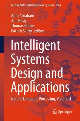 Intelligent Systems Design and Applications: Natural Language Processing, Volume 4
