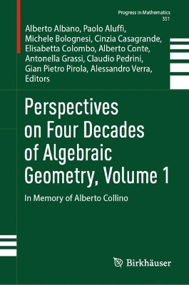 Perspectives on Four Decades of Algebraic Geometry, Volume 1: In Memory of Alberto Collino 2024 ed.