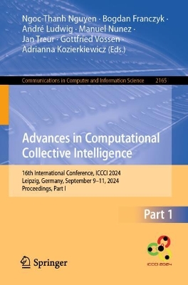 Advances in Computational Collective Intelligence: 16th International Conference, ICCCI 2024, Leipzig, Germany, September 9-11, 2024, Proceedings, Part I