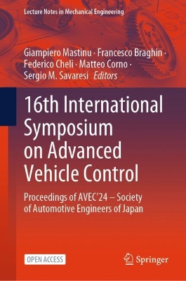 16th International Symposium on Advanced Vehicle Control: Proceedings of AVEC24  Society of Automotive Engineers of Japan 2024 ed.