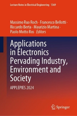 Applications in Electronics Pervading Industry, Environment and Society: APPLEPIES 2024