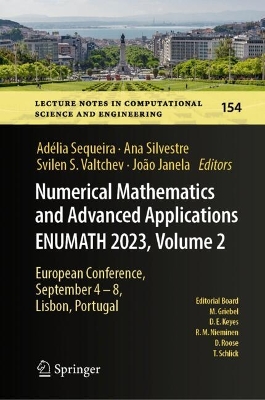 Numerical Mathematics and Advanced Applications ENUMATH 2023, Volume 2: European Conference, September 4-8,  Lisbon, Portugal