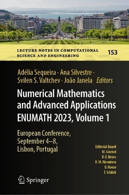 Numerical Mathematics and Advanced Applications ENUMATH 2023, Volume 1: European Conference, September 4-8,  Lisbon, Portugal
