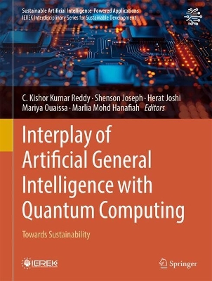 Interplay of Artificial General Intelligence with Quantum Computing: Towards Sustainability