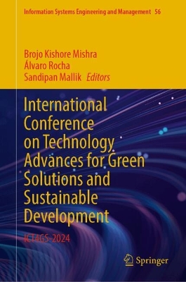 International Conference on Technology Advances for Green Solutions and  Sustainable Development: ICT4GS-2024