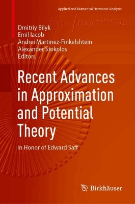 Recent Advances in Approximation and Potential Theory: In Honor of Edward Saff