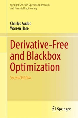 Derivative-Free and Blackbox Optimization Second Edition 2025