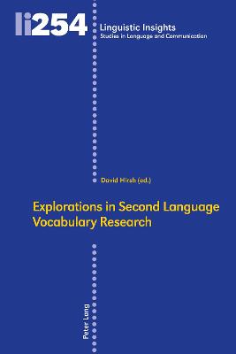 Explorations in Second Language Vocabulary Research