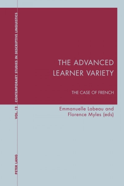 Advanced Learner Variety: The Case of French