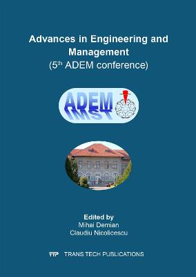Advanced Engineering Forum Vol. 34