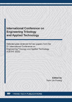 International Conference on Engineering Tribology and Applied Technology