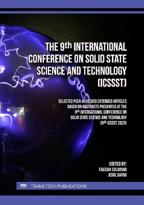 9th International Conference on Solid State Science and Technology (ICSSST)