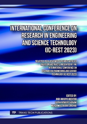 International Conference on Research in Engineering and Science Technology  (1st IC-REST 2023)