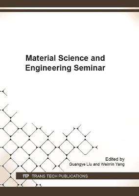 Material Science and Engineering Seminar