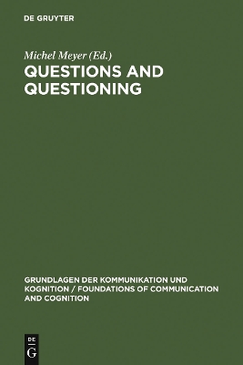 Questions and Questioning Reprint 2011