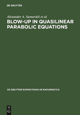 Blow-Up in Quasilinear Parabolic Equations Reprint 2011