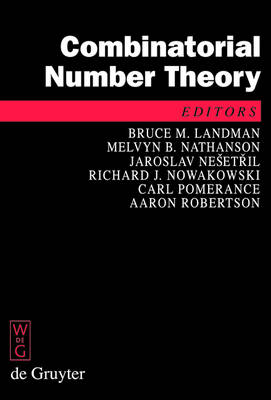 Combinatorial Number Theory: Proceedings of the 'Integers Conference 2007', Carrollton, Georgia, USA, October 24-27, 2007