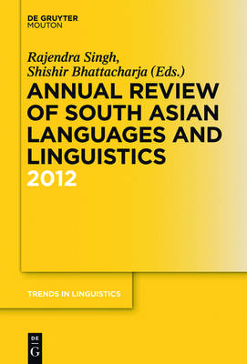 Annual Review of South Asian Languages and Linguistics: 2012