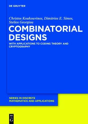 Combinatorial Designs: With Applications to Coding Theory and Cryptography