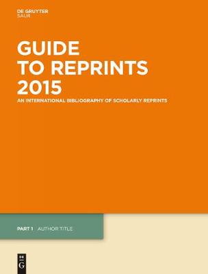 Author Title and Subject Guide