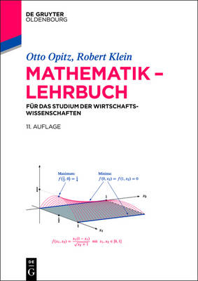 Mathematik - Lehrbuch: fur das Studium der Wirtschaftswissenschaften