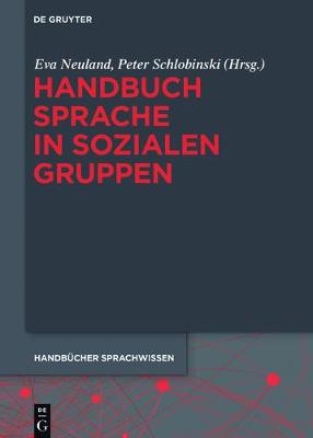 Handbuch Sprache in sozialen Gruppen