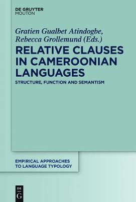 Relative Clauses in Cameroonian Languages: Structure, Function and Semantics