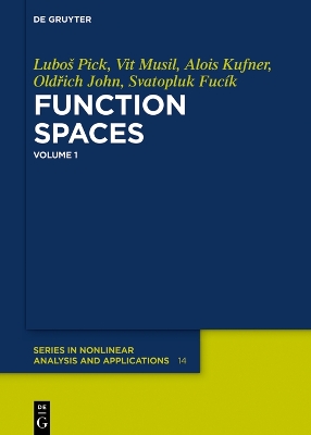 Function Spaces, 1 3rd corr. and exten. ed.