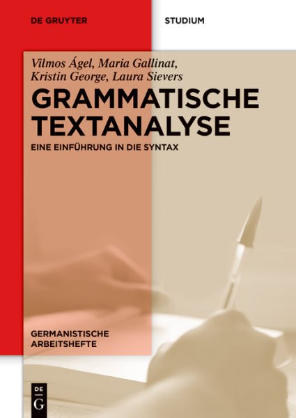 Grammatische Textanalyse: Eine Einfuhrung in die Syntax