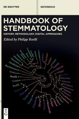 Handbook of Stemmatology: History, Methodology, Digital Approaches