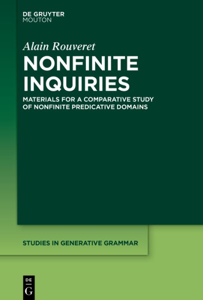 Nonfinite Inquiries: Materials for a Comparative Study of Nonfinite Predicative Domains