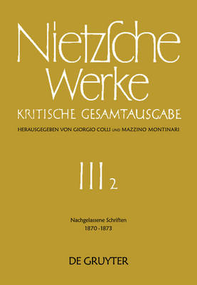 Nachgelassene Schriften 1870 - 1873