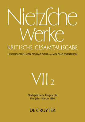 Nachgelassene Fragmente FrÃ¼hjahr - Herbst 1884
