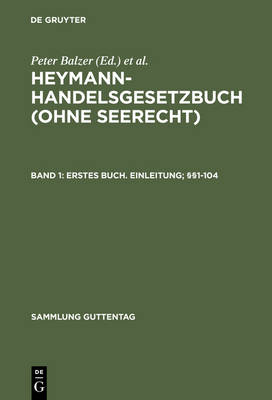Erstes Buch. Einleitung; Â§Â§1-104