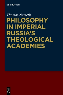 Philosophy in Imperial Russias Theological Academies