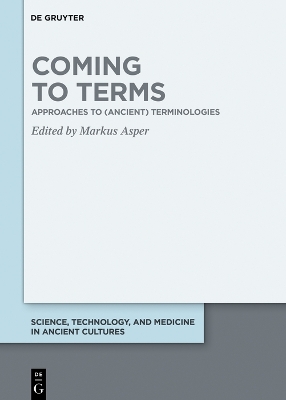 Coming to Terms: Approaches to (Ancient) Terminologies