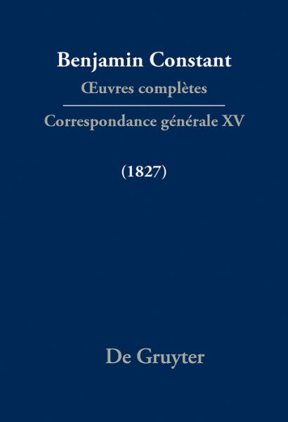 Correspondance gÃ©nÃ©rale 1827