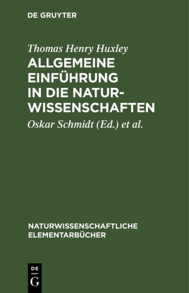 Allgemeine EinfÃ¼hrung in die Naturwissenschaften