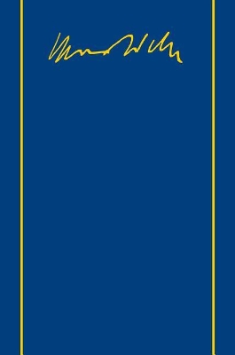 Max Weber-Gesamtausgabe: Band I/12: Verstehende Soziologie und Werturteilsfreiheit. Schriften und  Reden 1908-1917