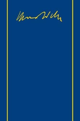 Max Weber-Gesamtausgabe: Band I/13: Hochschulwesen und Wissenschaftspolitik. Schriften und Reden  1895-1920