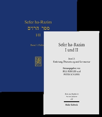 Sefer ha-Razim I und II - Das Buch der Geheimnisse I und II: Band 1: Edition plus Band 2: Einleitung, Übersetzung und Kommentar (2 Bände)