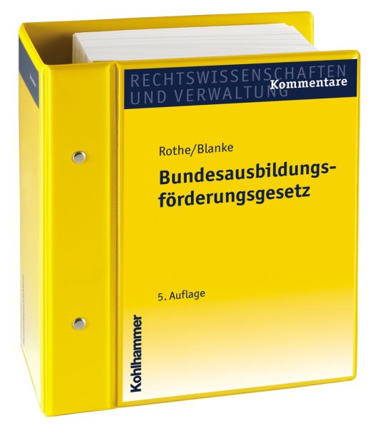 Bundesausbildungsforderungsgesetz: Kommentar. Stand: November 2024, Grundwerk Inkl. 53. Lfg. 5th ed.