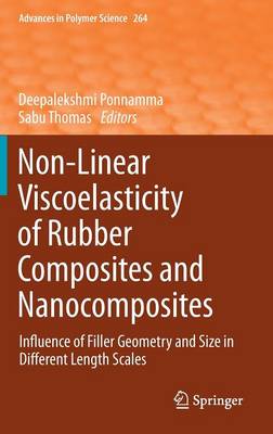 Non-Linear Viscoelasticity of Rubber Composites and Nanocomposites: Influence of Filler Geometry and Size in Different Length Scales