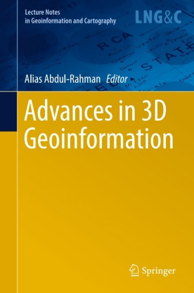Advances in 3D Geoinformation