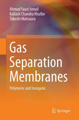 Gas Separation Membranes: Polymeric and Inorganic Softcover reprint of the original 1st ed. 2015