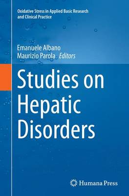 Studies on Hepatic Disorders Softcover reprint of the original 1st ed. 2015