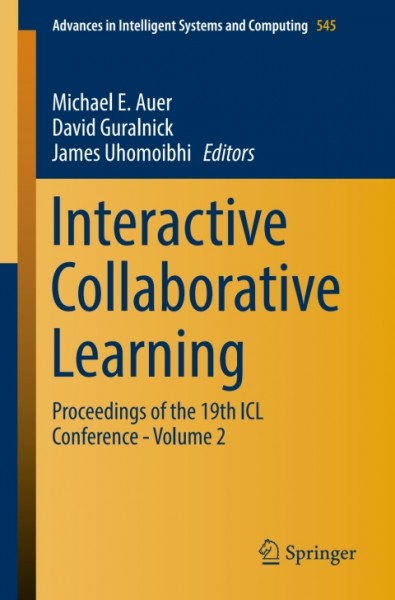 Interactive Collaborative Learning: Proceedings of the 19th ICL Conference - Volume 2