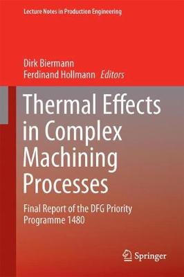 Thermal Effects in Complex Machining Processes: Final Report of the DFG Priority Programme 1480 1st ed. 2018